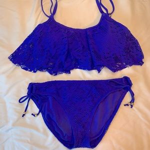 Kenneth Cole Lace Bikini Swimsuit